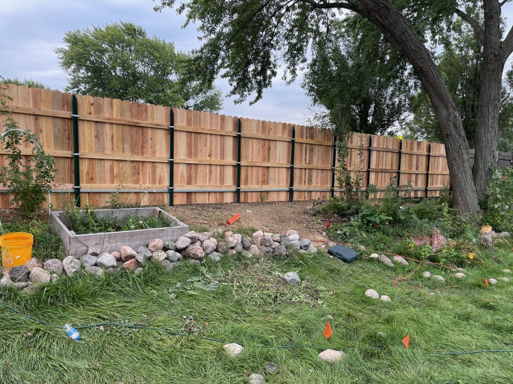 home remodeling - cedar fence project Buildboard
